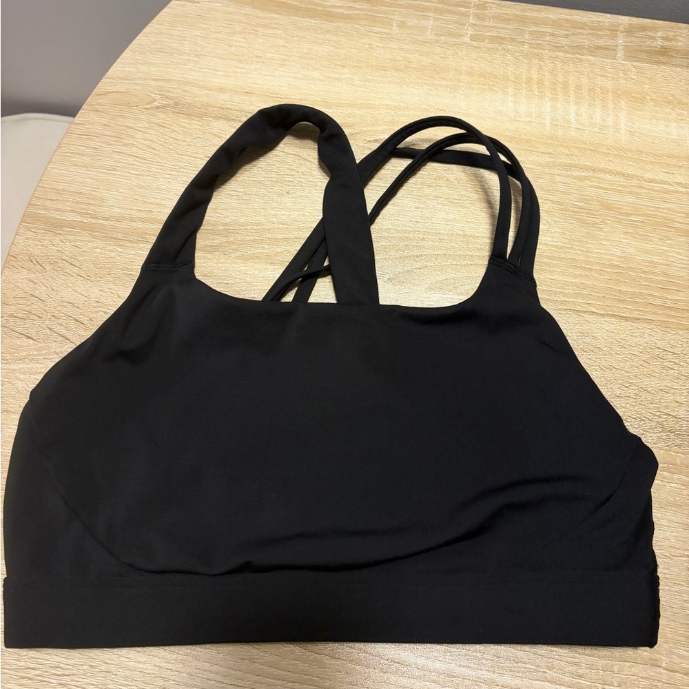 Black Strappy Athleta sports bra
